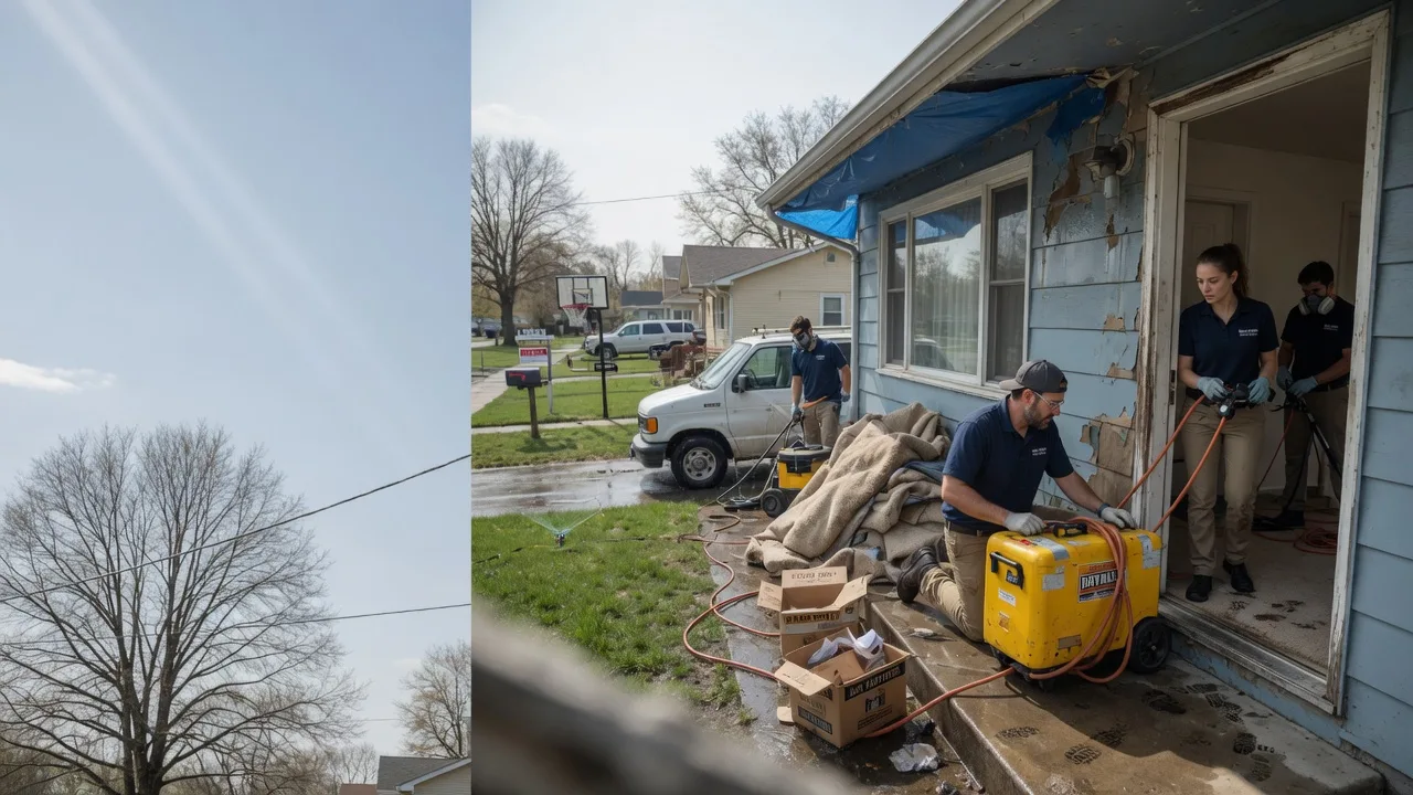 Basement Flood Cleanup in Pewee Valley, KY near me